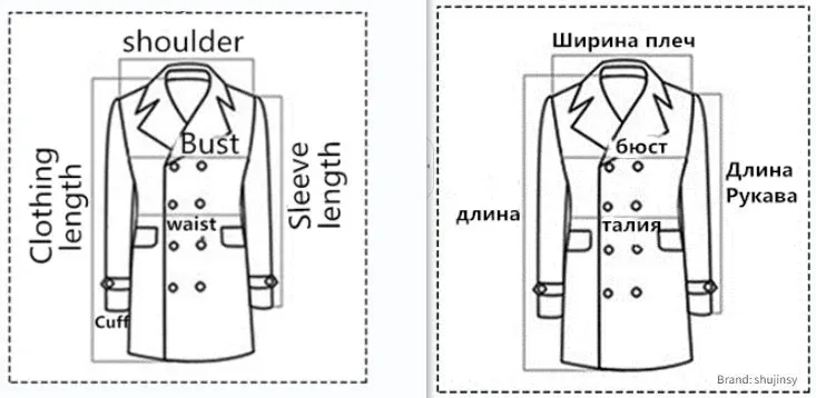 Doppelseitiger Wollmantel aus 100 % Wolle, mittlere und lange Winterwolljacke für Herren mittleren Alters und junger Trenchcoat aus Wolle