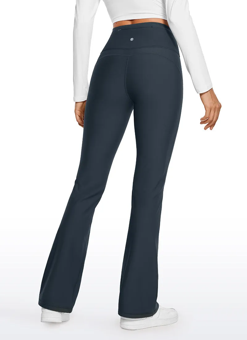Fleece Lined Flare Leggings 31"