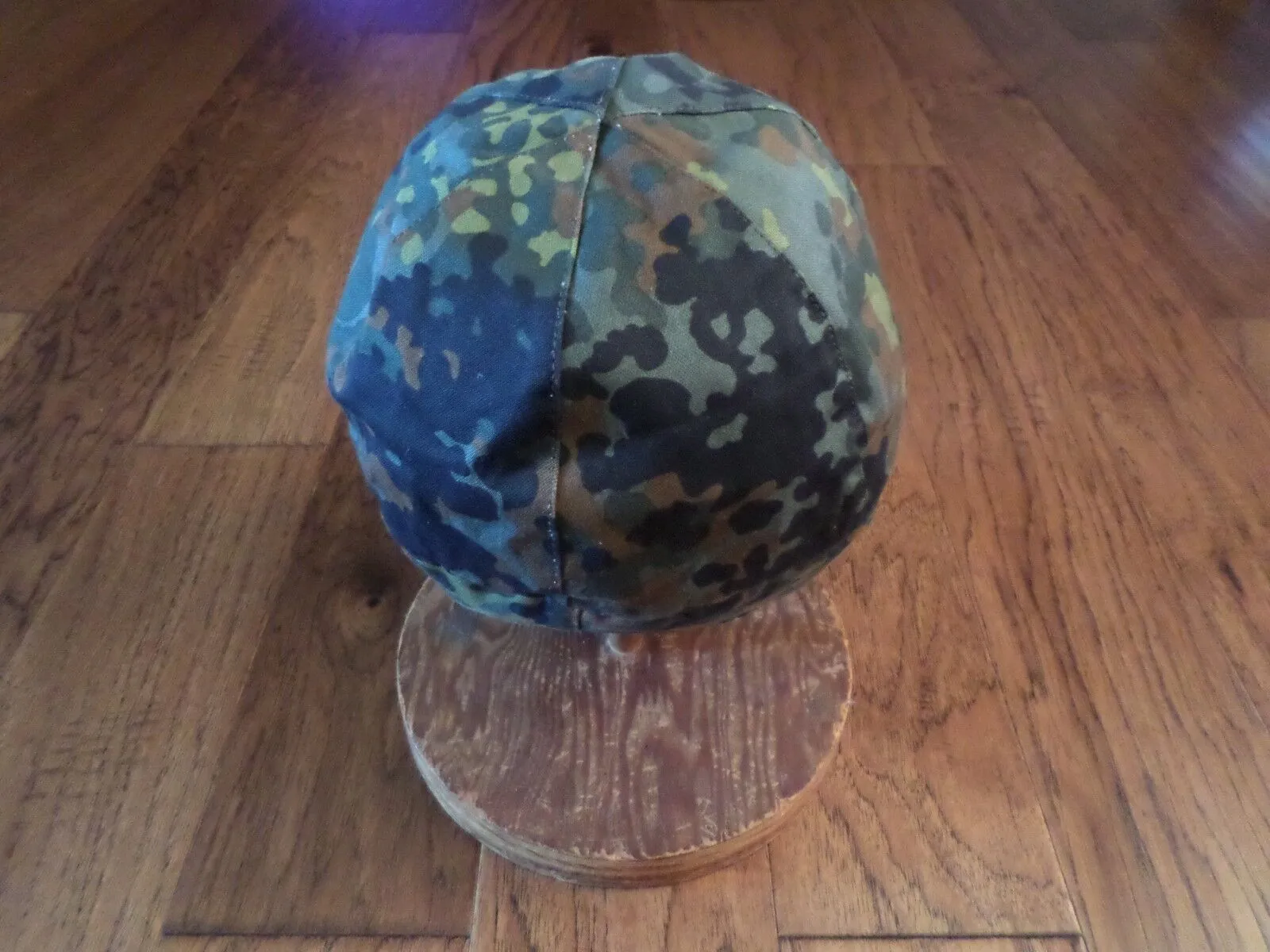 GENUINE GERMAN MILITARY FLECTARN CAMOUFLAGE WINTER CAP/HAT EAR FLAPS SIZE 7 1/2