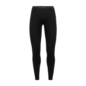 Icebreaker Women's Merino 260 Tech Thermal Leggings Black