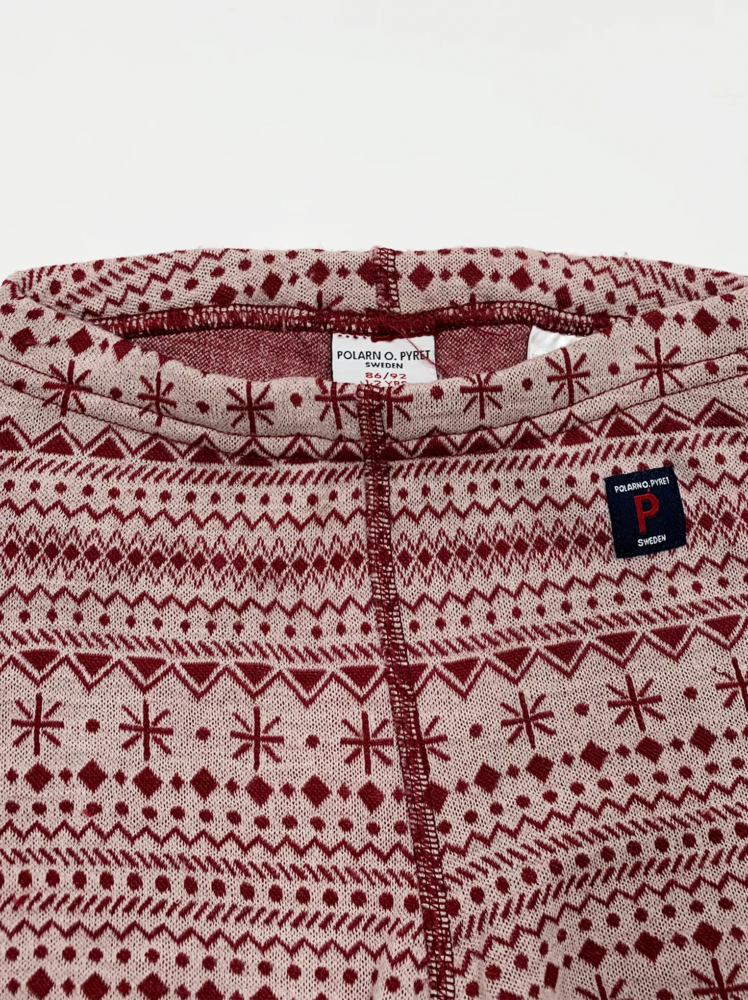 Kids Fairisle Thermal Leggings