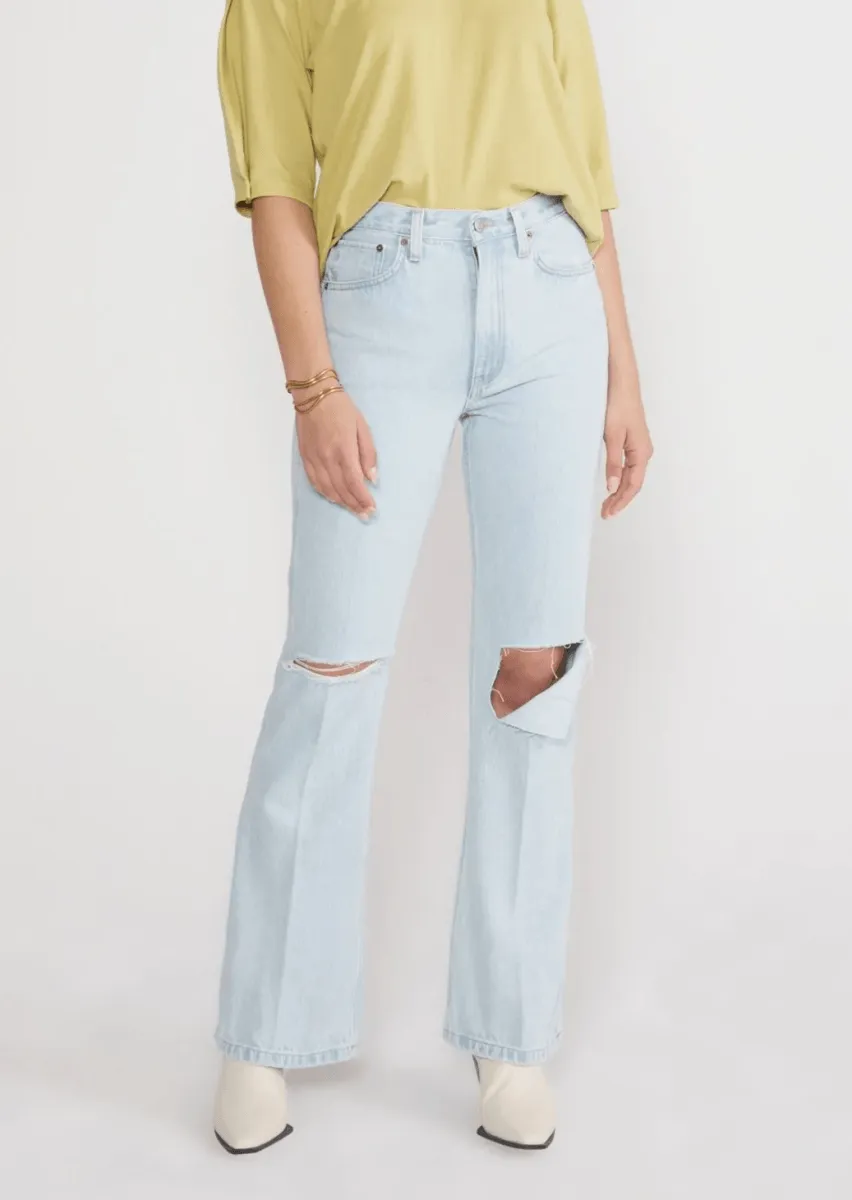 Sasha Modern Flare in Sea Breeze