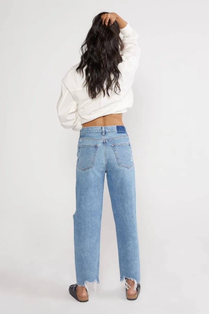 Tyler Vintage Straight Crop in Sandstorm