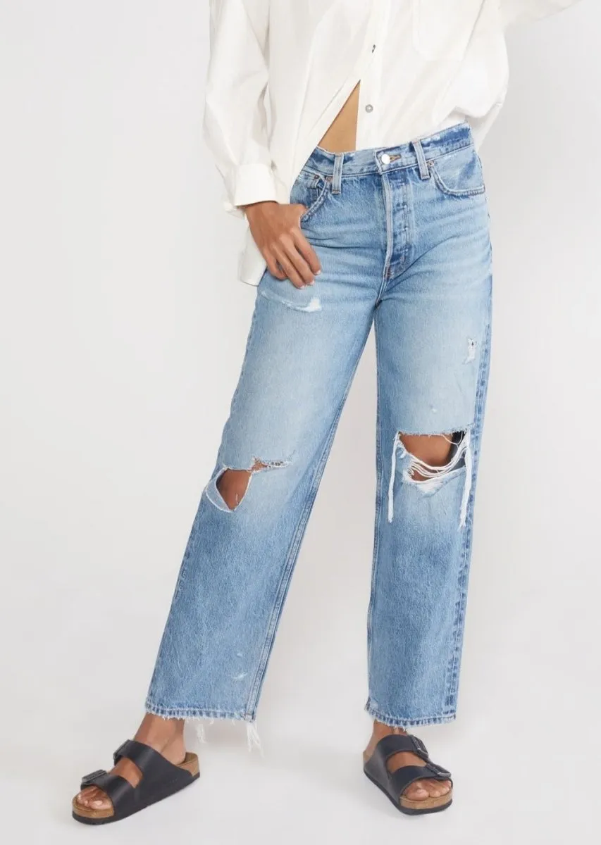Tyler Vintage Straight Crop in Sandstorm