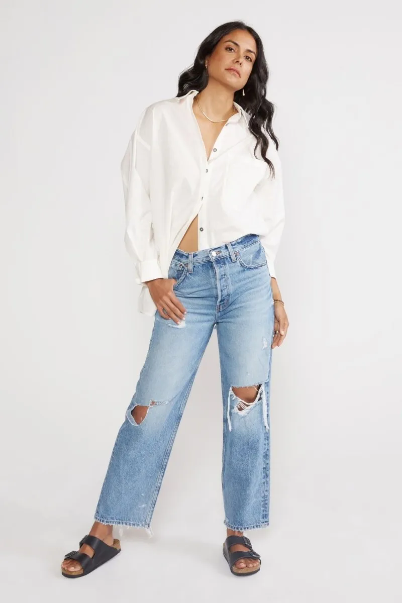 Tyler Vintage Straight Crop in Sandstorm